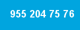 955 204 75 76 955 204 75 76